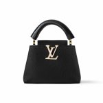 Louis Vuitton Capucines Mini Black 21Cm