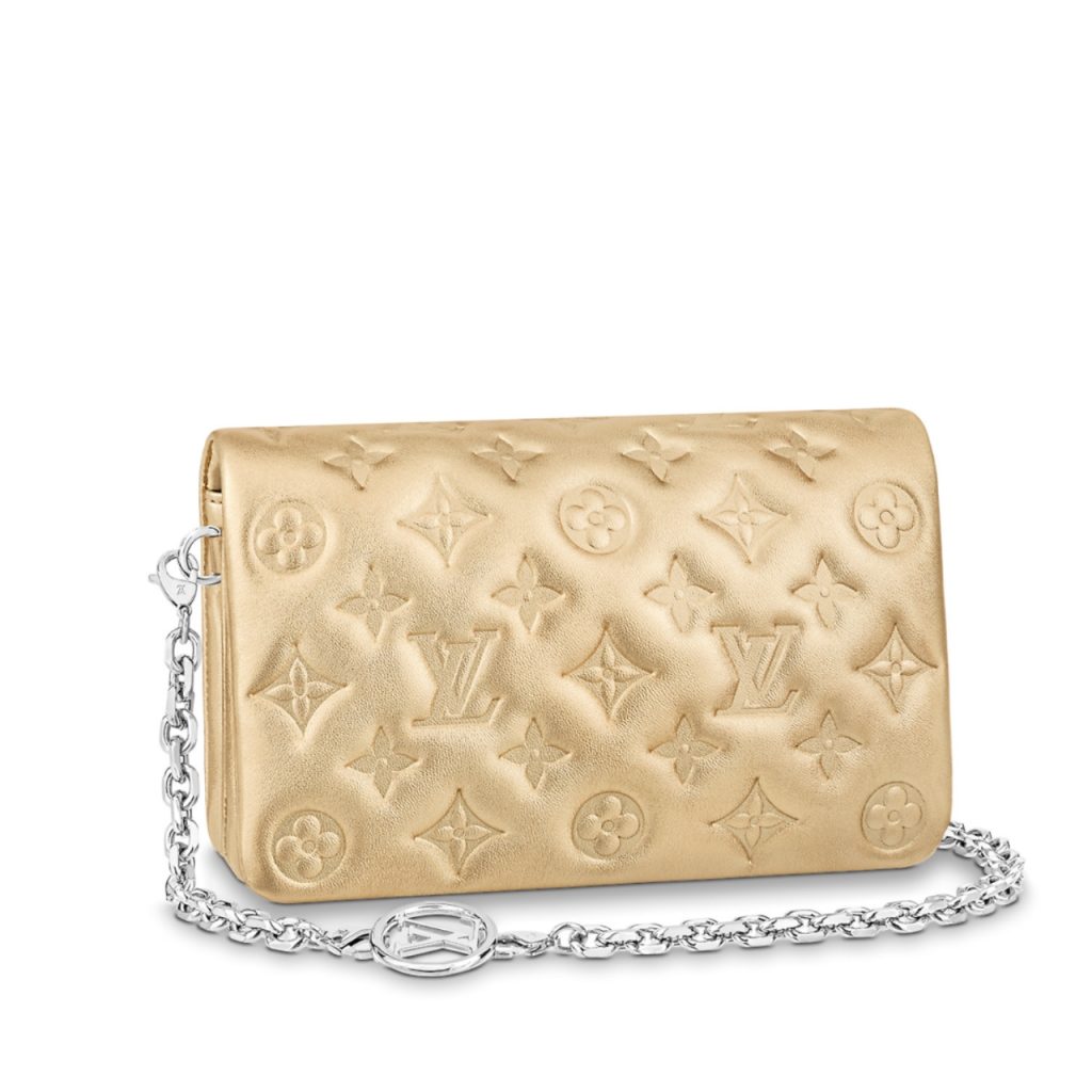 Louis Vuitton Pochette Coussin Monogram Gold 20Cm M80999 - Image 2