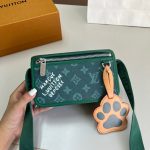 Louis Vuitton Bosphore Wearable Wallet Green 18cm M12637 - Image 3