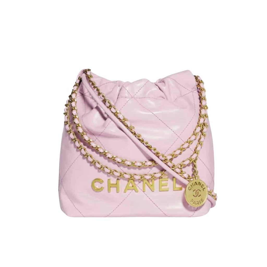 Chanel 22 Mini Handbag Purple 23Cm - Image 2