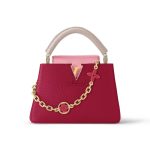 Louis Vuitton Capucines BB Bag Dark Pink 27Cm M20845