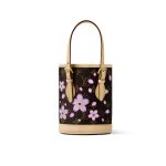 Louis Vuitton X Murakami Nano Bucket Monogram Canvas Sakura Brown 17Cm M13417