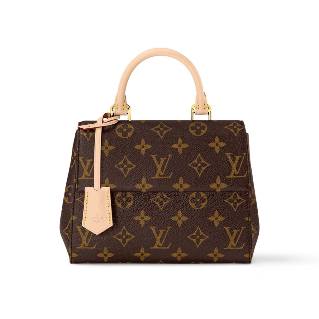 Louis Vuitton Cluny Mini Monogram Canvas Brown 20Cm M46055 - Image 2
