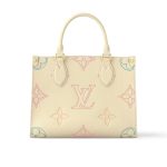 Louis Vuitton Onthego PM Monogram Pattern Beige 25Cm M46629