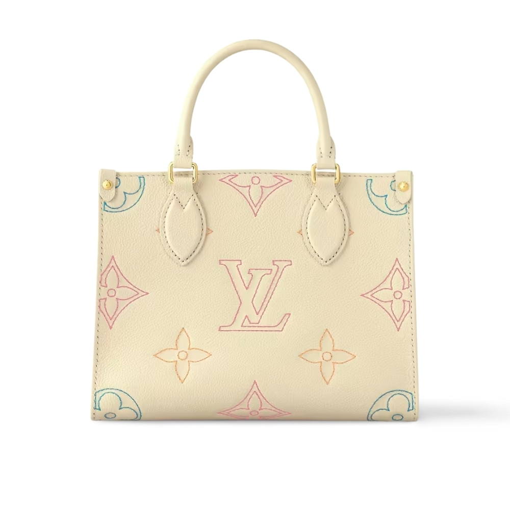Thumbnail-12-3-2.jpg Louis Vuitton Onthego PM Monogram Pattern Beige 25Cm M46629 - Image 1