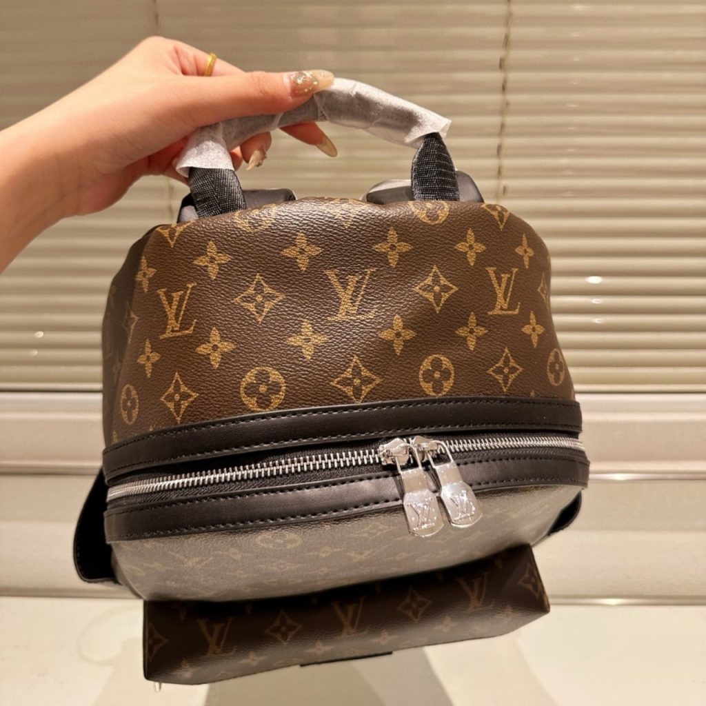 Louis Vuitton Discovery PM Backpack Macassar Monogram Brown 40cm M46684 - Image 5