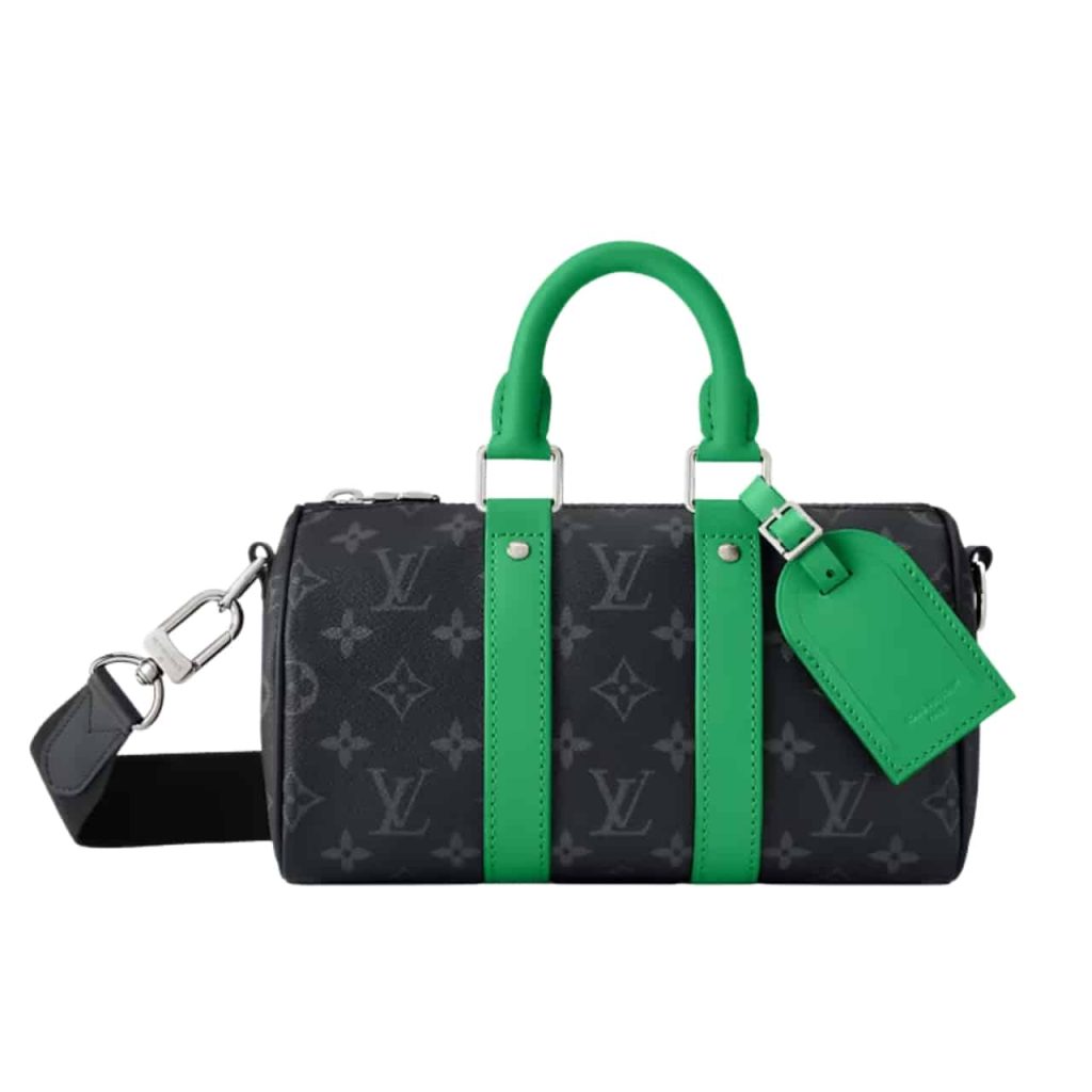 Louis Vuitton Keepall Bandoulière 25 Bamboo Green 25cm M25885 - Image 2