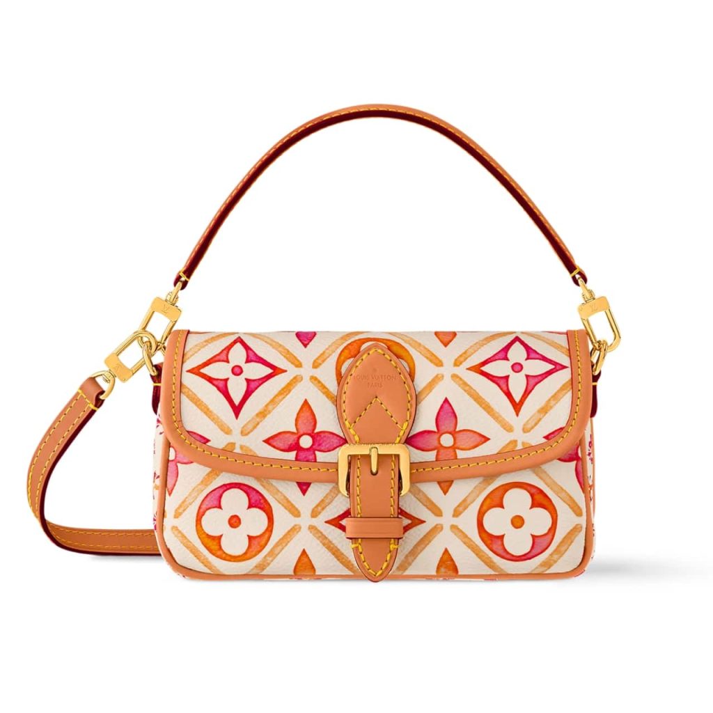 Louis Vuitton Nano Diane Bag Monogram Canvas Coral 20Cm M83621 - Image 2