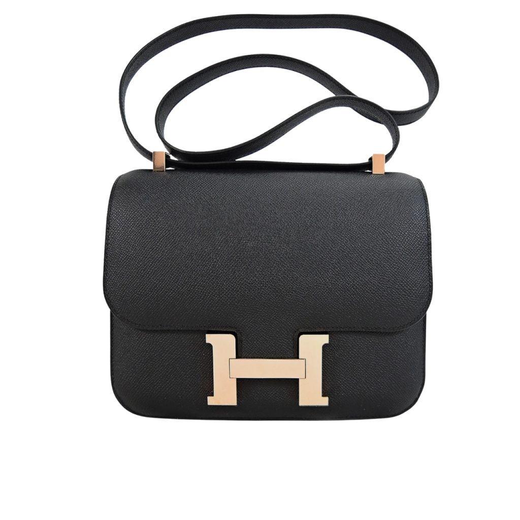 Hermes Constance 24 Togo Leather Gold Hardware Black 24Cm - Image 2