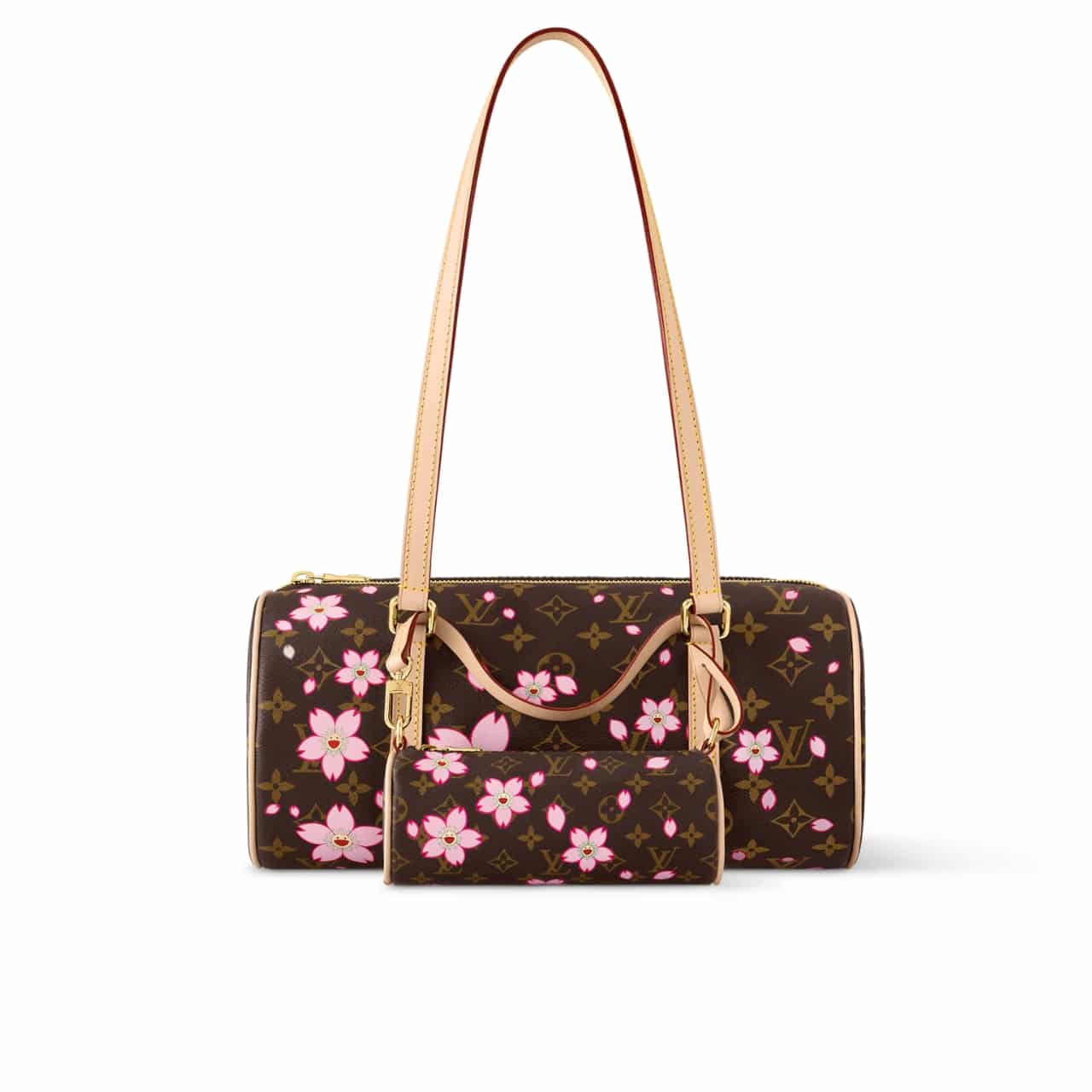 Thumbnail-15-7.jpg Louis Vuitton X Murakami Papillon Sakura Brown 27cm M13097 - Image 1
