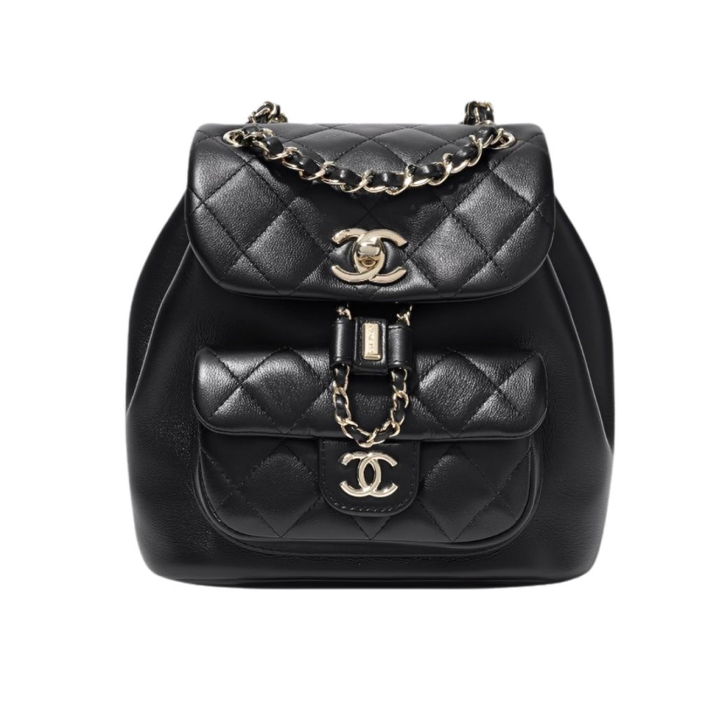 Chanel Mini Duma Backpack Black 20Cm As2908 B09750 94305 - Image 2