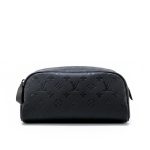 Louis Vuitton Dopp Kit Monogram Black 27Cm M59478