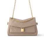 Louis Vuitton Anytime Flap Bag Tourterelle Gray 29Cm M14973