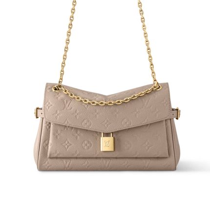 Louis Vuitton Anytime Flap Bag Tourterelle Gray 29Cm M14973