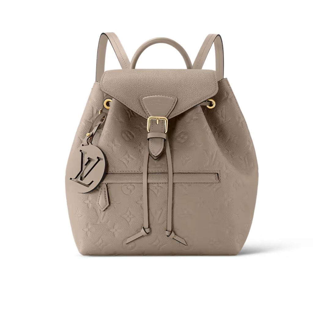 Louis Vuitton Montsouris Backpack Empreinte Turtledove 32Cm M45410 - Image 2