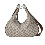 Gucci Gg Attache Large Shoulder Bag Beige 35Cm 702823 96Grn 4082