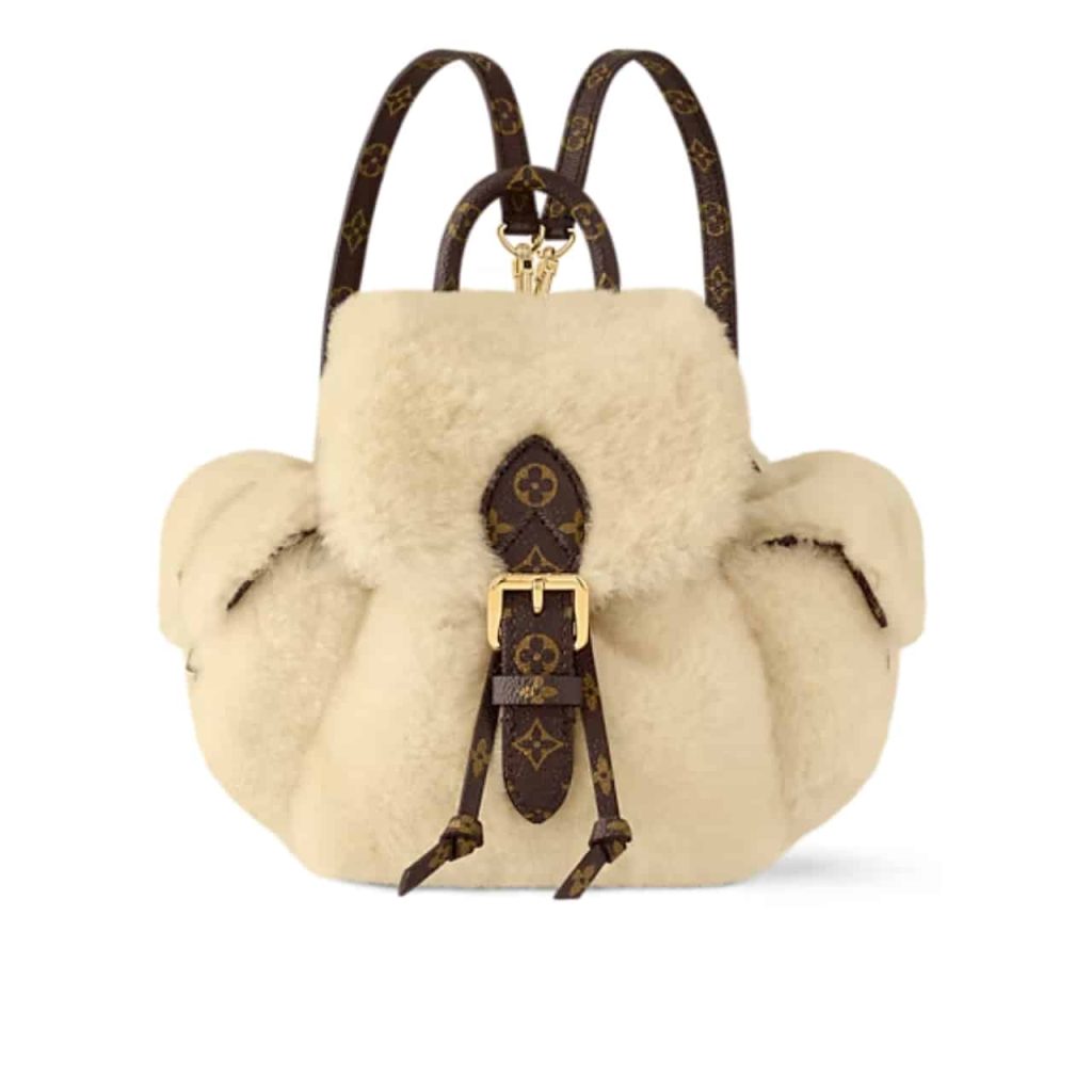 Louis Vuitton Nano Teddy Backpack Cream 25Cm M11919 - Image 2
