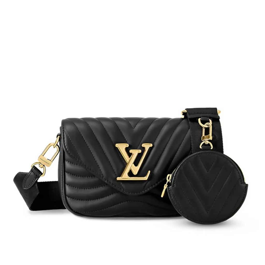 Louis Vuitton New Wave Multi Pochette Black 19Cm M56461 - Image 2