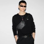 Gucci GG Emblem Small Belt Bag Black Fabric 23Cm ‎821165 FAED9 1000 - Image 5