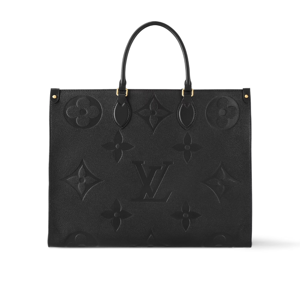 Thumbnail-23-1.jpg Louis Vuitton Onthego GM Bag Monogram Empreinte Leather Black 41Cm M44925 - Image 1