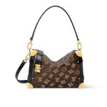 Louis Vuitton Side Trunk MM Monogram Canvas Brown 23cm M27036