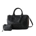 Louis Vuitton Speedy P9 Bandoulière Ultra Black 26cm