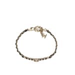 Chanel Chain Cc Champagne Choker Necklace Ab6890 B06537 Nf006