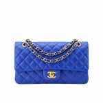 Chanel Classic Medium Flap Navy Blue 25cm