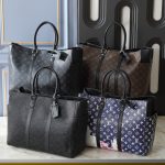 Louis Vuitton Monogram Tote Sac Flat Dark Blue 44cm - Image 3