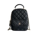 Chanel Classic Mini Backpack Black 12cm Ap3753 B06311 94305