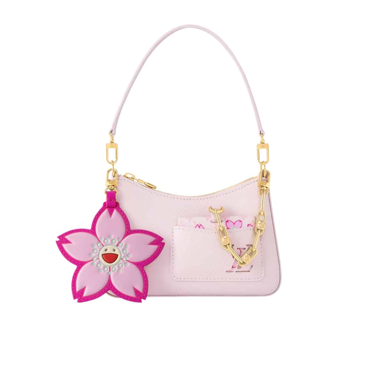 Thumbnail-3-12.jpg Louis Vuitton X Takashi Murakami Marellini Cheeky Pink 19Cm M13101 - Image 1