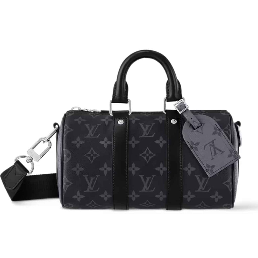 Louis Vuitton Keepall Bandoulière 25 Monogram Eclipse Black 24cm M46271 - Image 2
