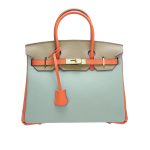 Hermes Birkin Mini Gold Hardware Epsom Multicolor 20Cm