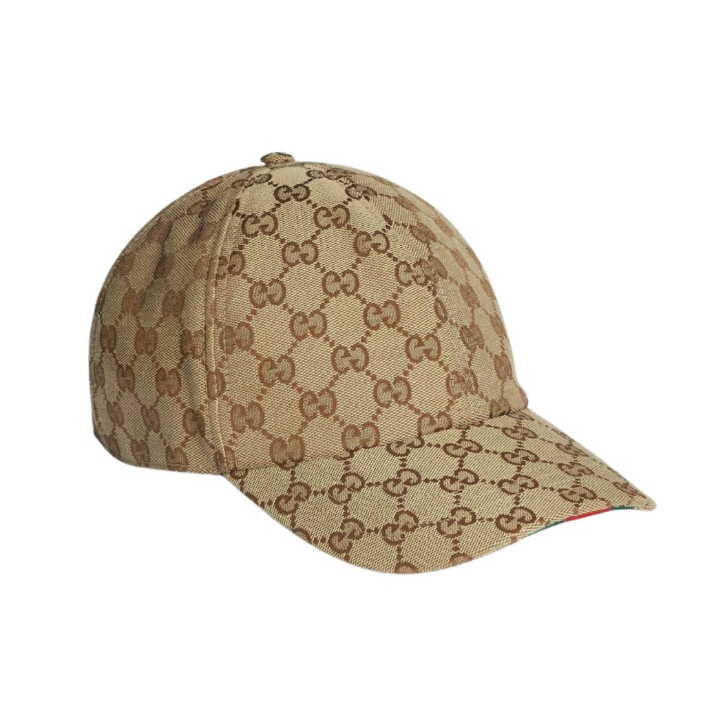 Gucci Gg Canvas Baseball Hat Camel And Dark Brown 807834 4hba8 9766 - Image 2