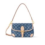 Louis Vuitton Diane Bag Denim Blue 24Cm M13070
