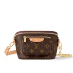 Louis Vuitton Mini Bumbag Bag Monogram Canvas 17Cm M82335
