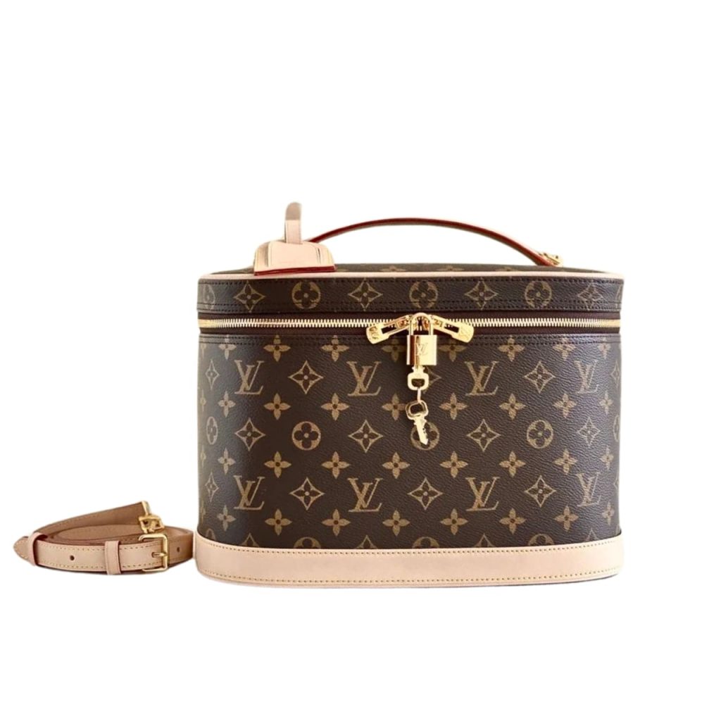 Louis Vuitton Nice Vanity Monogram Brown And Beige 24Cm M44935 - Image 2