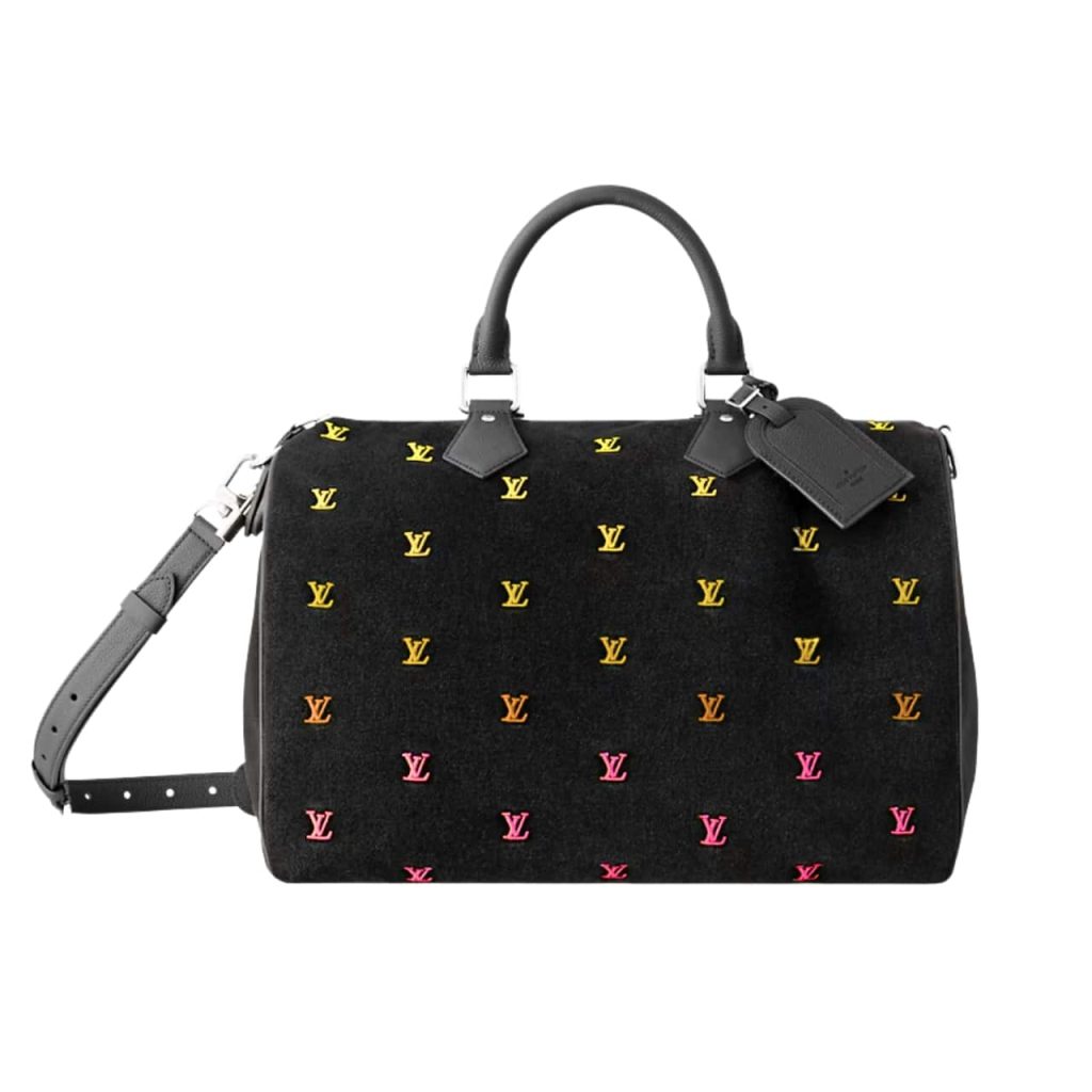 Louis Vuitton Speedy 40 Bandoulière Black 40cm M14136 - Image 2