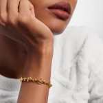 Louis Vuitton LV Crazy in Lock Bracelet Gold M00376 - Image 9