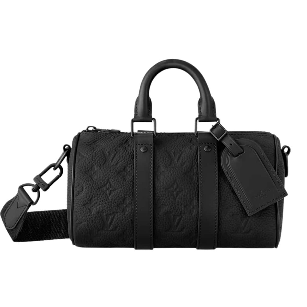 Louis Vuitton Keepall Bandoulière 25 Monogram Taurillon Black 24cm M20900 - Image 2
