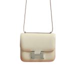 Hermes Constance Swift Silver Hardware Cream 18Cm