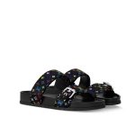 Louis Vuitton X Takashi Murakami Bom Dia Flat Comfort Mule Black 1agxub - Image 9
