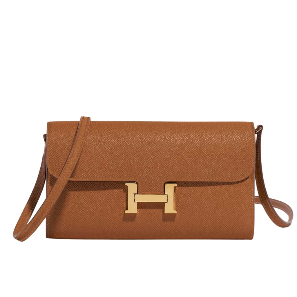 Hermes Constance Wallet To Go Gold Epsom Gold Hardware 21Cm - Image 2