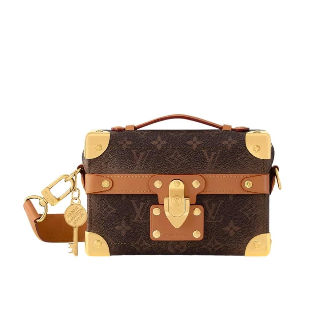 Louis Vuitton Soul Trunk Monogram Dust Coated Canvas Brown 15Cm M11535 - Image 2