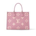 Louis Vuitton Onthego MM Monogram Empreinte Trianon Pink 33cm M46286