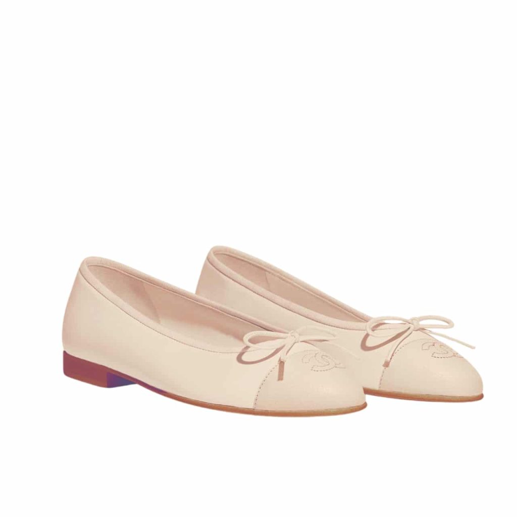Chanel Ballet Flats Ivory - Image 2