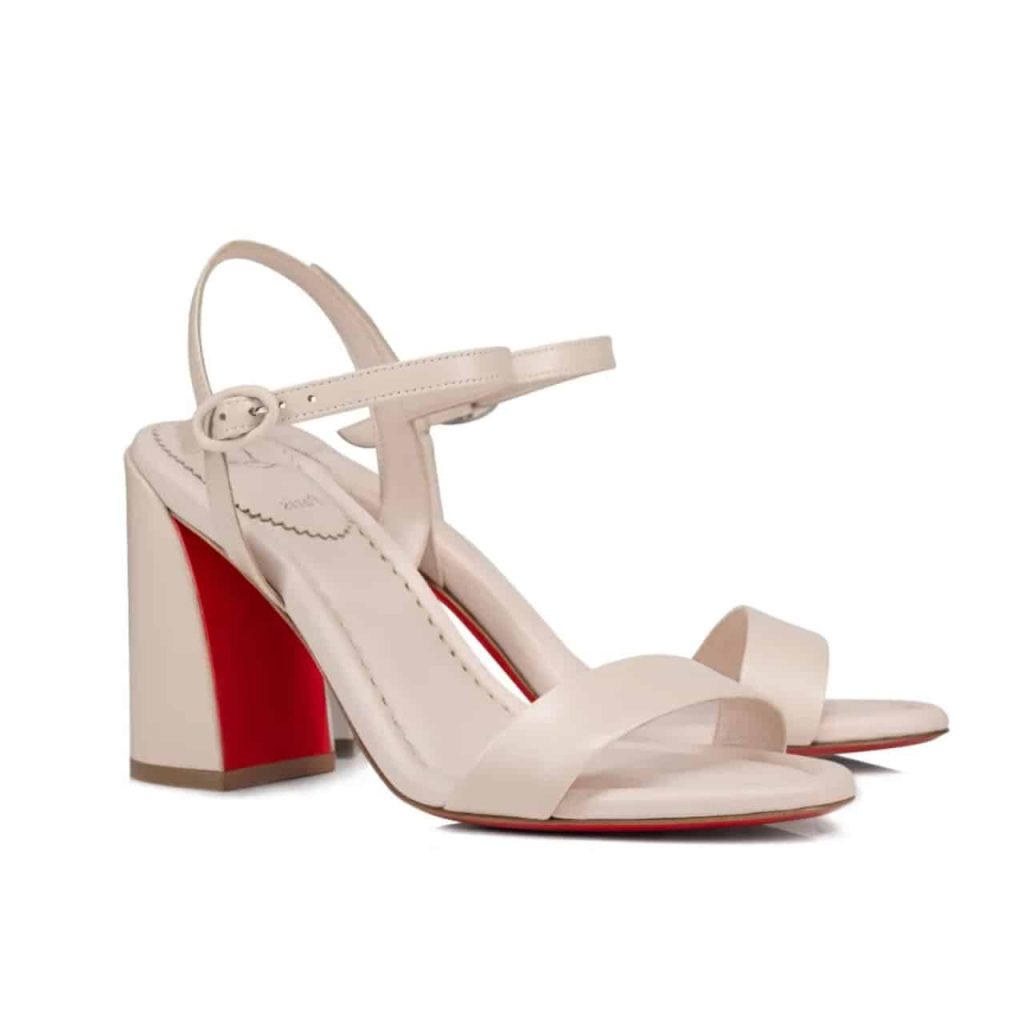 Christian Louboutin Miss Jane 85 Sandal Beige 1240672F608 - Image 2