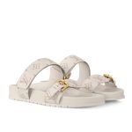 Louis Vuitton Bom Dia Flat Comfort Mule Dune Beige 1Ahmt7 - Image 10