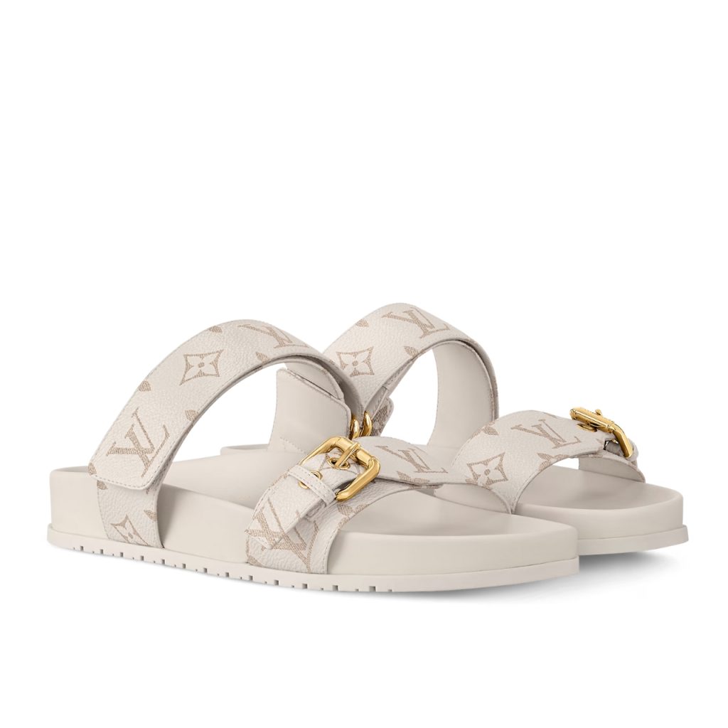 Louis Vuitton Bom Dia Flat Comfort Mule Dune Beige 1Ahmt7 - Image 2