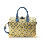 Louis Vuitton Speedy Trunk 25 Blue And Gold 27Cm M27411